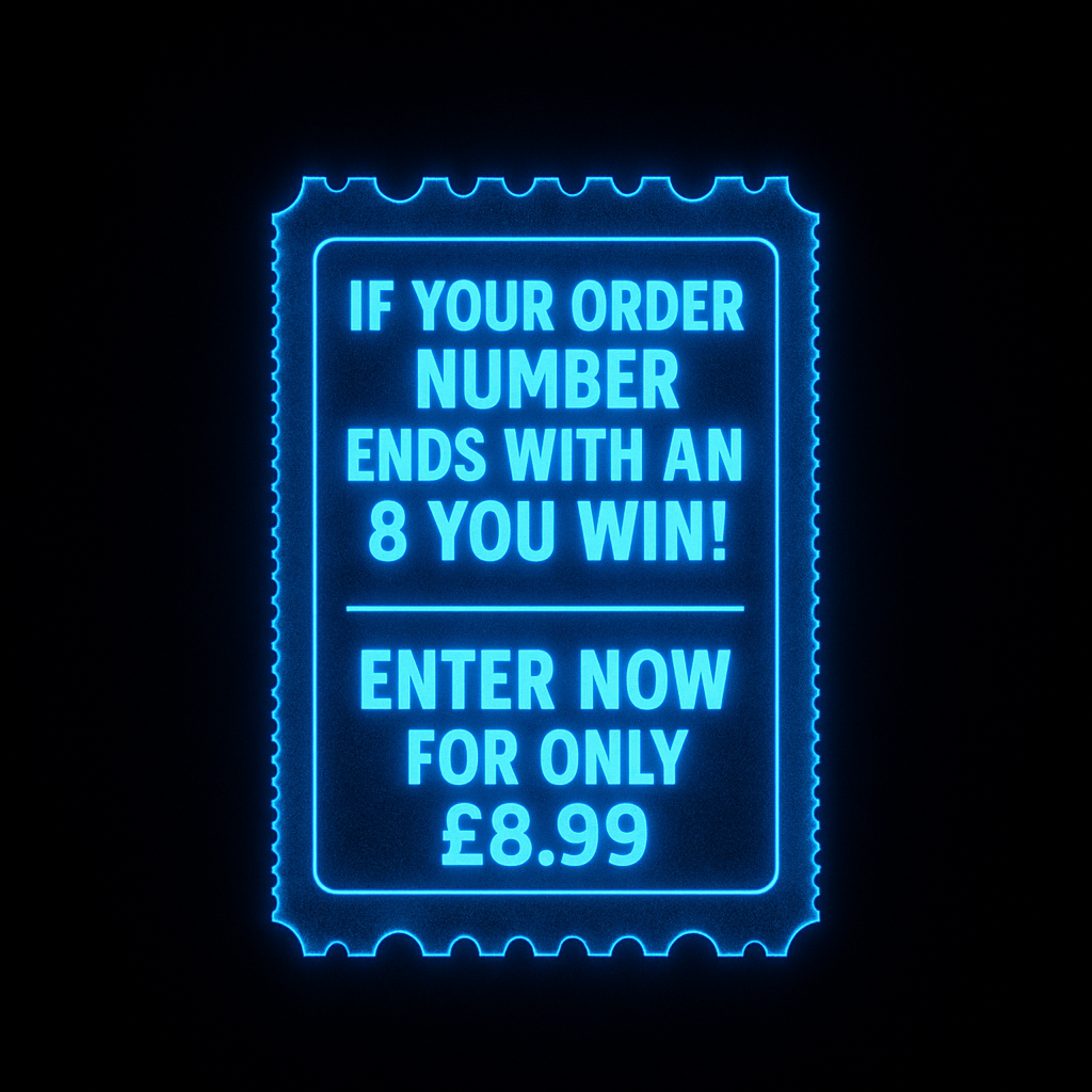 (18+ ONLY) LIVE RAFFLE 🎉           *PLEASE READ DESCRIPTION BEFORE ORDERING*